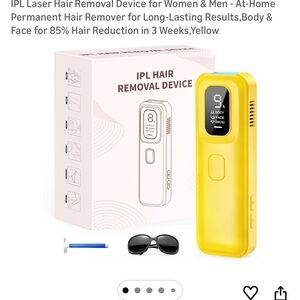 Yellow IPL Laser Hair Removal Device